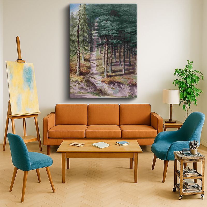 Ressam Kanvas Tablo 52